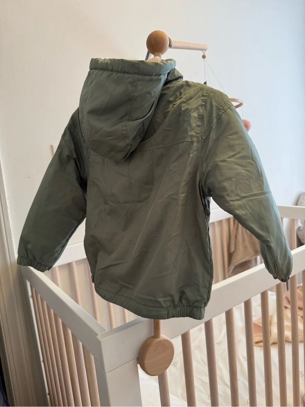 Carter's Sage Green Hooded Puffer Jacket